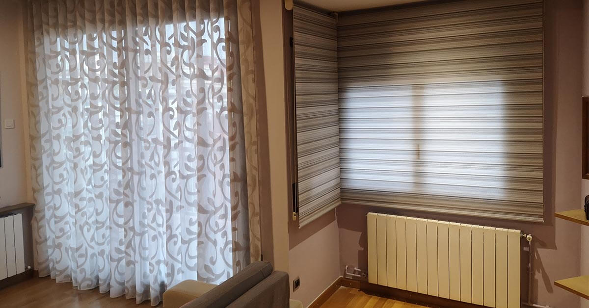 Las cortinas de onda perfecta de Gemma y Oscar
